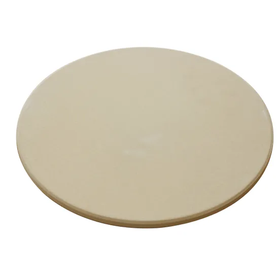 Auplex BBQ Accessories Ceramic Pizza Stone for Roasting Pizza For Kamado Grill
