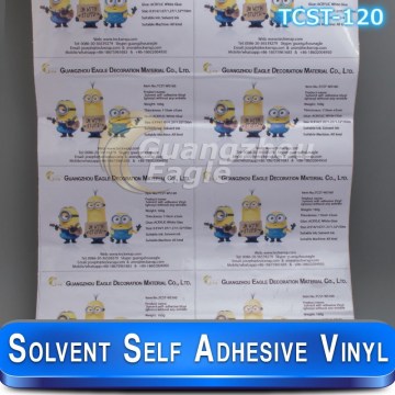 120g Solvent self adhesive vinyl