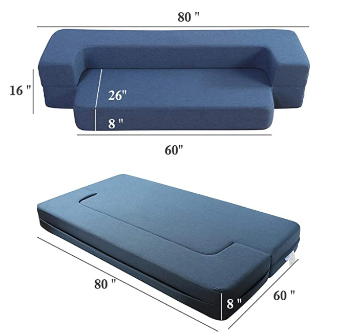 Folding Foam Sofa