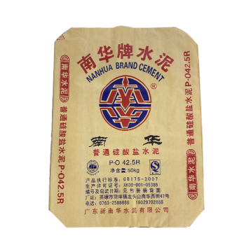 Dreifach Kraftpapier quadratische Bodenventiltasche
