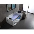 Luxus-Massagebadewanne aus heißem Acryl für 1 Person mit Fernseher