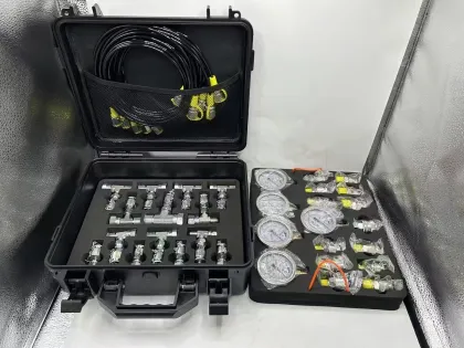 Oil pressure gauge hydraulic pressure gauge