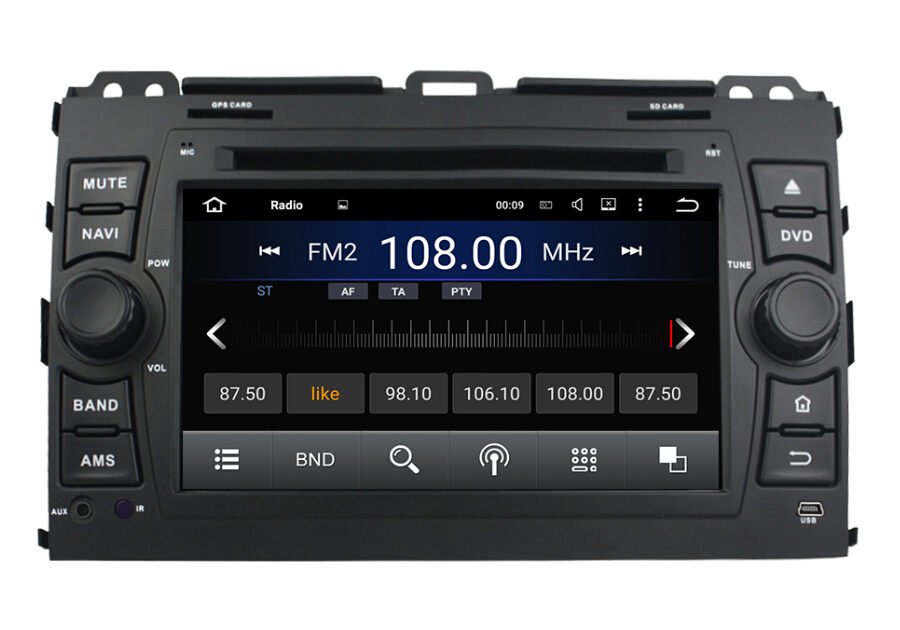 Toyota car dvd player for Prado