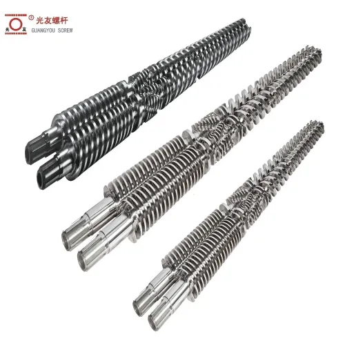 Kapalit na conical twin screw at bariles para sa extruder kraussmaffei kmd2-60kk