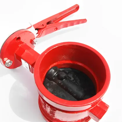 Handle Clamp Groove End Butterfly Valve