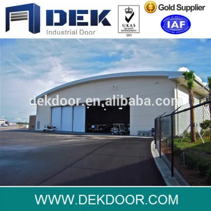 Industrial sliding steel door