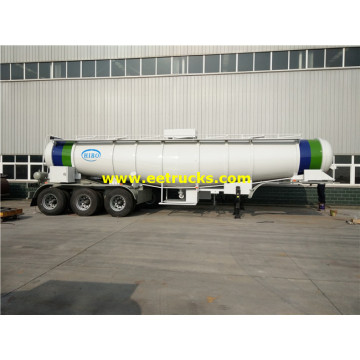 21000L 3 Axles Sulfuric Acid vận chuyển Trailers