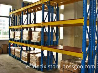 Blue / Orange Multi Level Heavy Duty Pallet Racking With Co, High ...