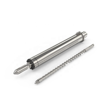 Jintong Two Color Vertical Machine Screw Barrel with Slide Rotary Table