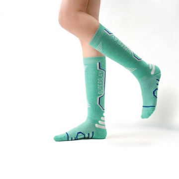 Жаночыя доўгія спартыўныя шкарпэткі