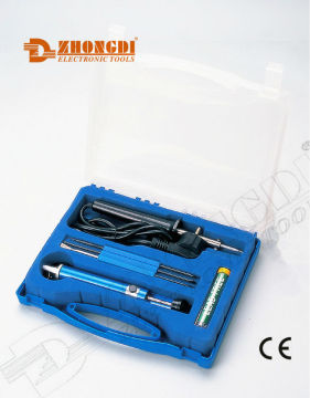 High quality 5pcs (desoldering pump,PCB repair tools,solder,etc) soldering tools set of Ningbo ZD