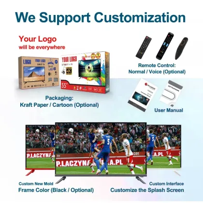 CHIGO 75 Inch 4K Ultra HD Smart TV - OLED, DLED, QLED Options