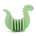 Dinosaur Silicone Teether Dinosaur Design Toy Pacifier Clip Silicone Teether Manufactory