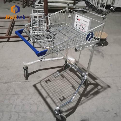 Disabled Metal Supermarket Shopping Cart