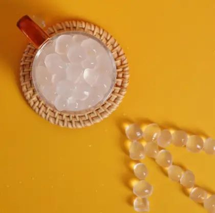 yummy lemon Jelly ball tea