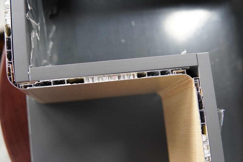 Aluminum honeycomb panels