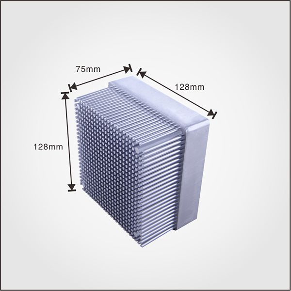 LED pin heat sink, Al1070 cold forging heat s