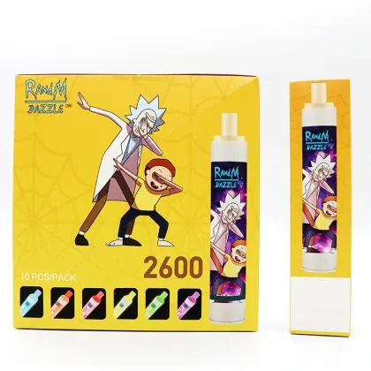 LED Light Rick Morty Disposable Vape