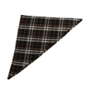 pet piaid triangular scarf