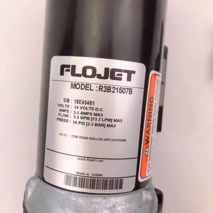 High Quality Flojet Road Roller 24v Water Pump for Heavy Construction Machines