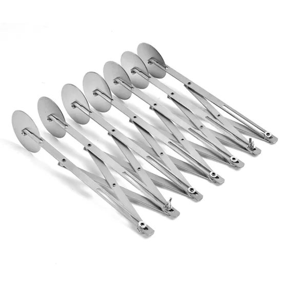 EasyClean Innovation: Adjustable Width Pizza Cutting Wheel & Kitchen Roller Cutter