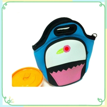 2016 Fashion colorful neoprene lunch tote bag for adult