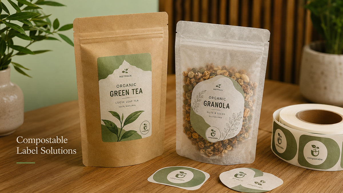 खाद योग्य लेबल compostable labels