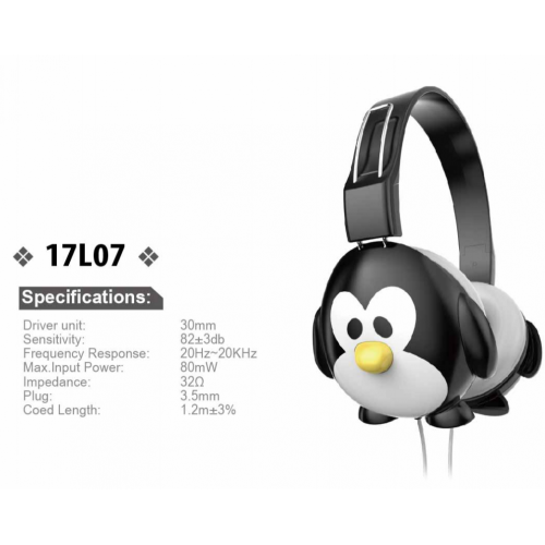 Wired Kids Headphone with Volume Control For Children