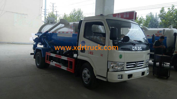 Good Price Suction Sewage Tanker Truck