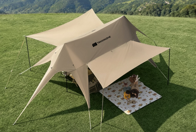 Outdoor Camping Tent with Canopy