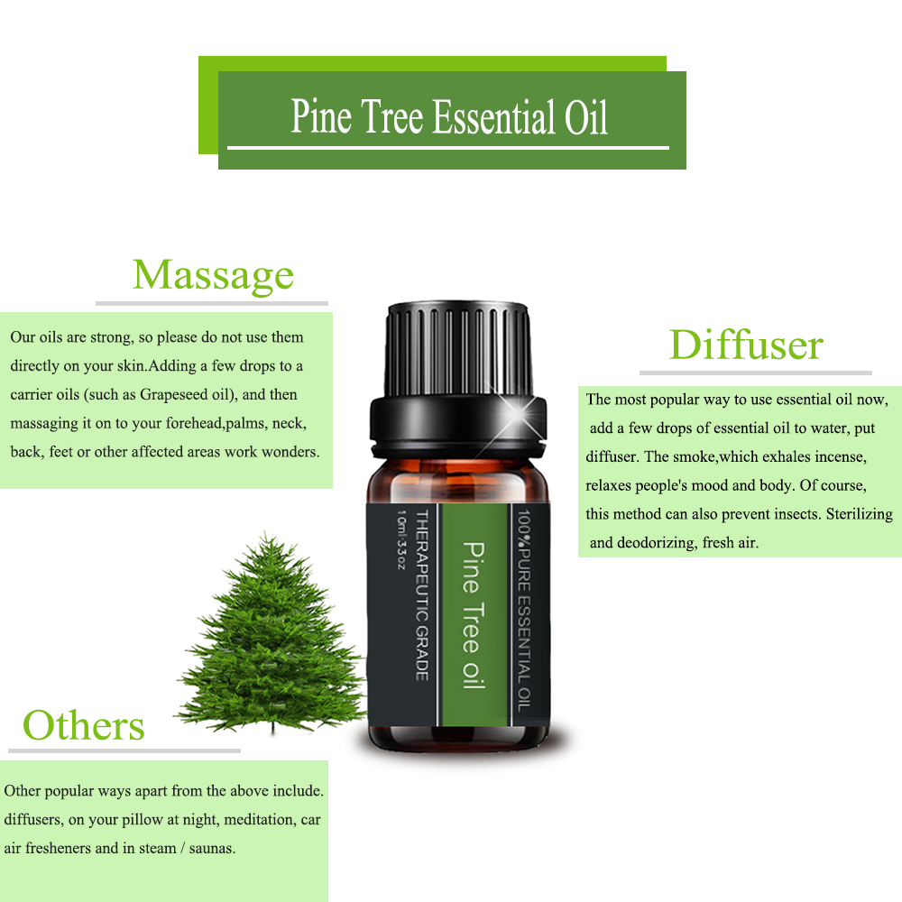 Plant Extract Pine Tree Essential Oil For Massage