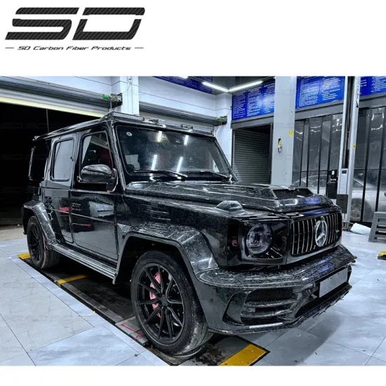 SD Forged Carbon Fiber M Style Wide Body Kit for Mercedes-Benz W464 G-Class