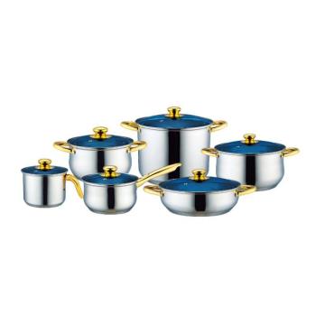 cookware set with milk pot