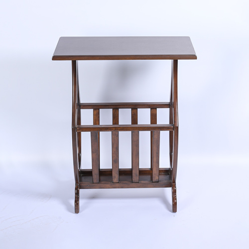 Modern Coffee Table with Magazine Holder