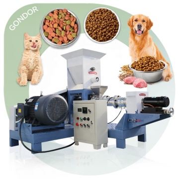 Máquina de processamento de alimentos para animais de estimação de 1 tonelada de truta aqua | Fábrica de padaria em aço inoxidável