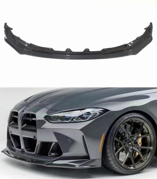 V Style G82 Carbon Fiber Front Bumper Lip for 2021-2023 BMW M3/M4 G82 G80