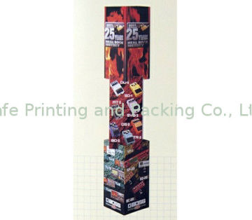 Advertising Corrugated Paper Standee Display For Department Store