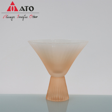 Tasse de verre créative martini en verre de crème glacée