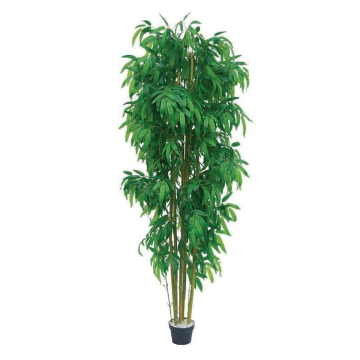 Linwoo 213cm árboles de bambú falsos para la decoración de hogares, oficina y jardín
