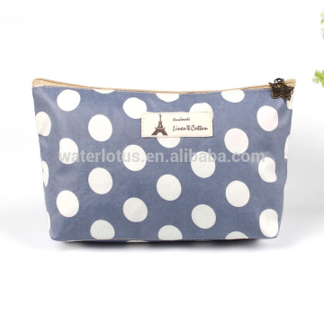 Wholesale Hot Selling Fashion Lady eco-friendly pvc cosmetic bag canvas cosmetic brush bag makeup bag