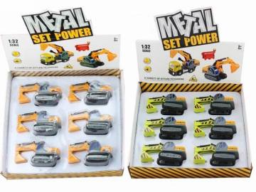 1:32 DIE CAST PULL BACK CAR WITH LIGHT AND MUSIC