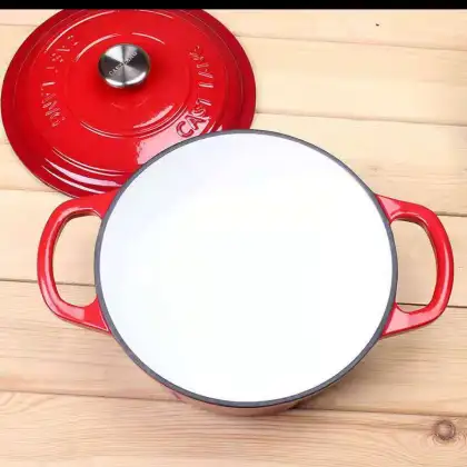 Enamel Stew Pot for Mother