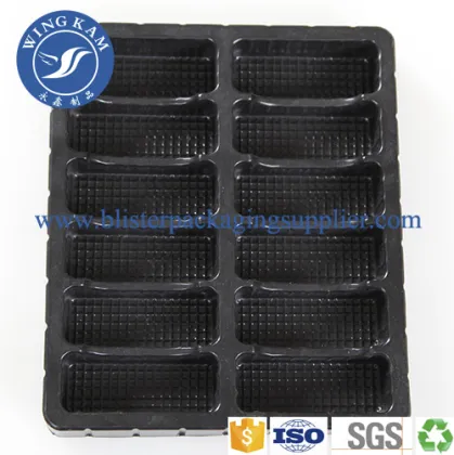 Black Diamond Chocolate Safe Assurance Plastic Tray