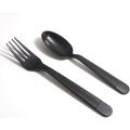 Plastic Disposable Tableware Spoon Knife Fork Cutlery Set Packing