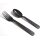 Plastic Disposable Tableware Spoon Knife Fork Cutlery Set Packing