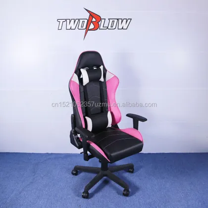 SteelSeries X Rocker Comfortable Gaming Racing Chair - Pink Leather