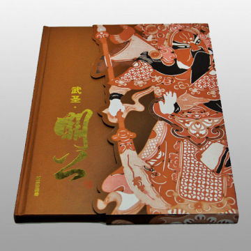 Art Paper Custom Notebook Printing , Spot Uv / Hot Foil Stamping Finishing