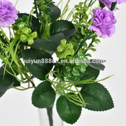 New Design Purple Silk Syringa Artificial Flower For Wedding Decorations