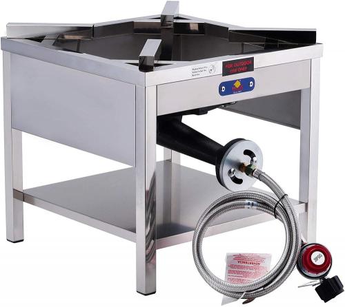 200000 BTU Stainless Steel Portable Propane Burner