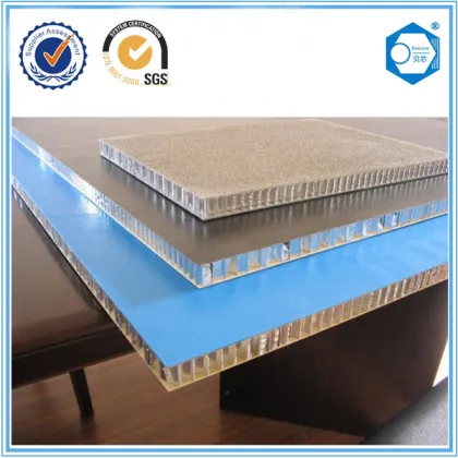 Aluminum honeycomb panel fireproof building construction material